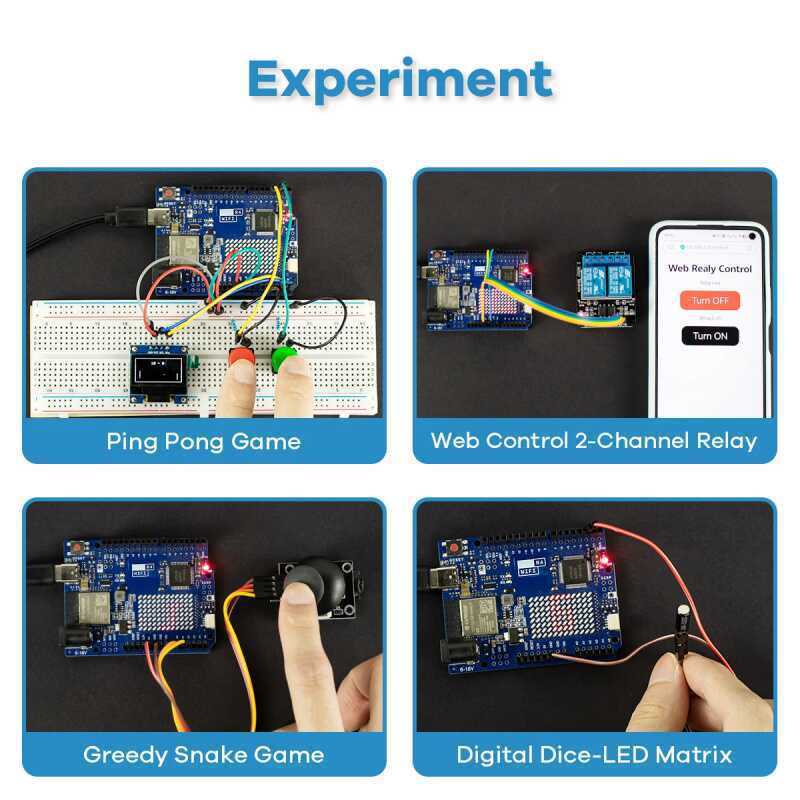 UNO R4 WiFi Compatible Develop - Diy Electronics Learning Kit recension och pris