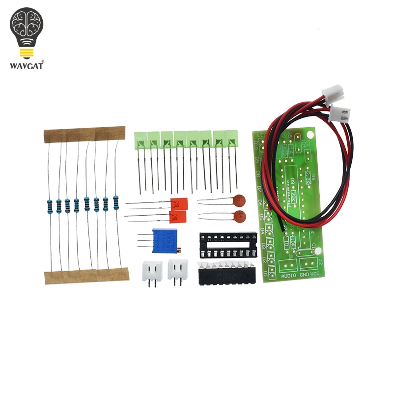LM3915 DC 9V-12V 10 LED Sound  - Diy Audio Electronics Kit recension och pris