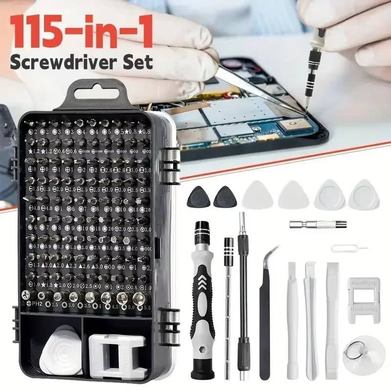 115-in-1 Precision Screwdriver - Diy Electronics Project Kit recension och pris